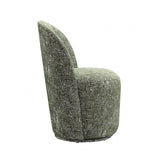 Vara Olive Green Dining Swivel Chair Set of 2