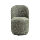 Vara Olive Green Dining Swivel Chair Set of 2