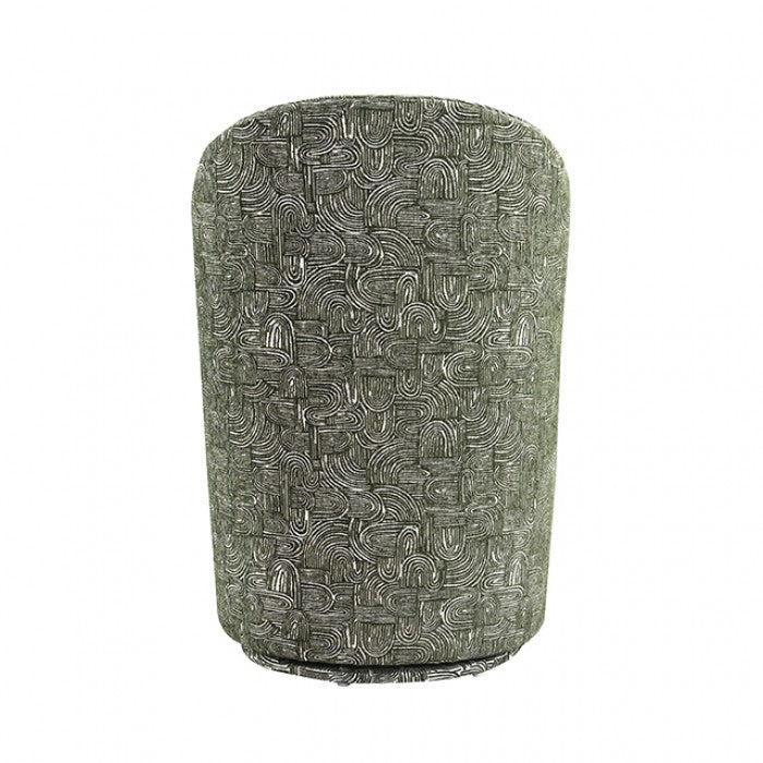Vara Olive Green Dining Swivel Chair Set of 2