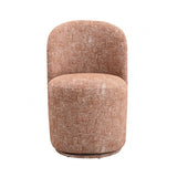 Vara Rust Orange Dining Swivel Chair Set of 2
