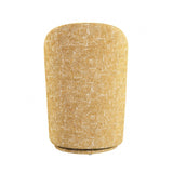 Vara Mustard Yellow Dining Swivel Chair Set of 2