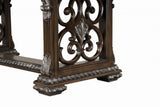 Promenade Dark Brown 7-Piece Dining Room Set by Furniture of America at Eve Furniture