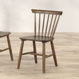 Beale Walnut Side Chair Set of 2 by Furniture of America at Eve Furniture