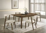 Raissa Walnut 5-Piece Dining Room Set by Furniture of America at Eve Furniture