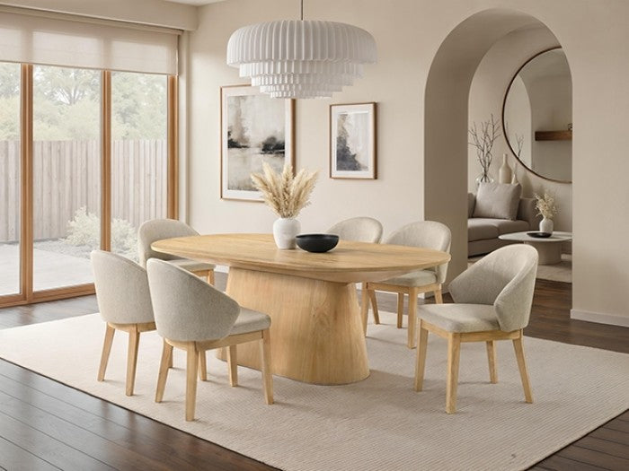 Tottenham Oak 5-Piece Dining Room Set