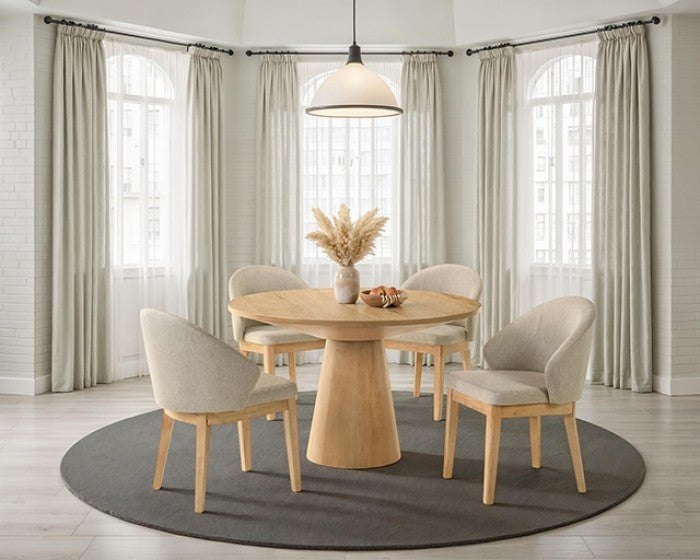 Tottenham Oak 5-Piece Dining Room Set