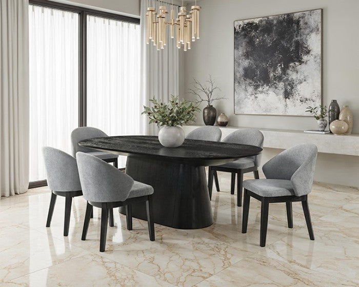 Tottenham Black 5-Piece Dining Room Set