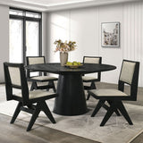 Tottenham Black 5-Piece Dining Room Set