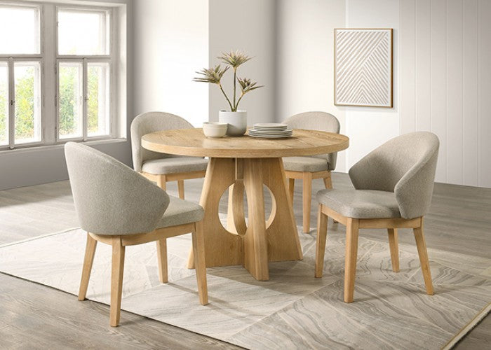 Ozark Oak 5-Piece Dining Room Set