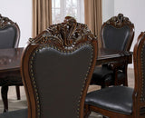 Manzanita Dark Cherry/Black Side Chair Set of 2