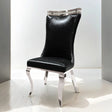 Palazzo Black Chair Set of 2 by Furniture of America at Eve Furniture
