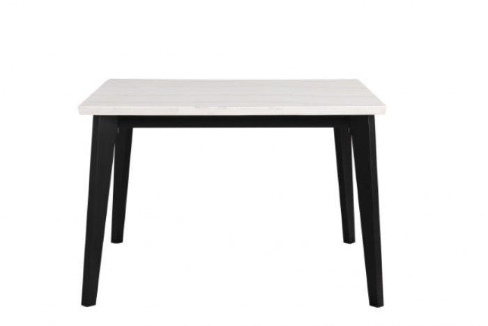 Sabro Black/White 5-Piece Counter Height Set by Furniture of America at Eve Furniture