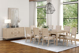 Sandnes Light Oak 7-Piece Dining Room Set