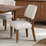 Hepburne Brown Side Chair Set of 2