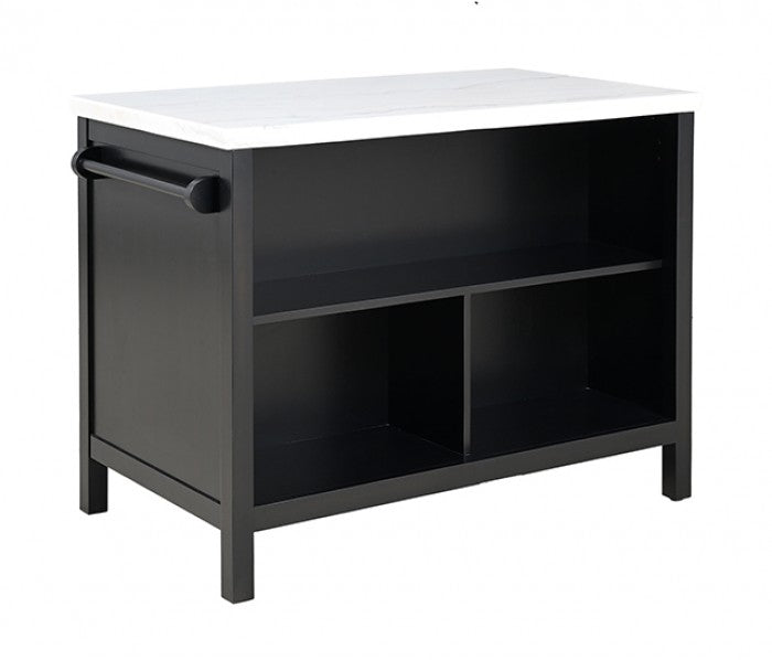 Albergo Black 3-Piece Bar Table Set