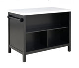 Albergo Black 3-Piece Bar Table Set