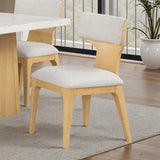 Caerwys Natural Side Chair Set of 2