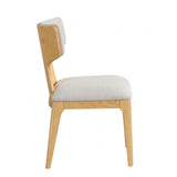 Caerwys Natural Side Chair Set of 2