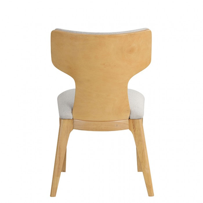 Caerwys Natural Side Chair Set of 2