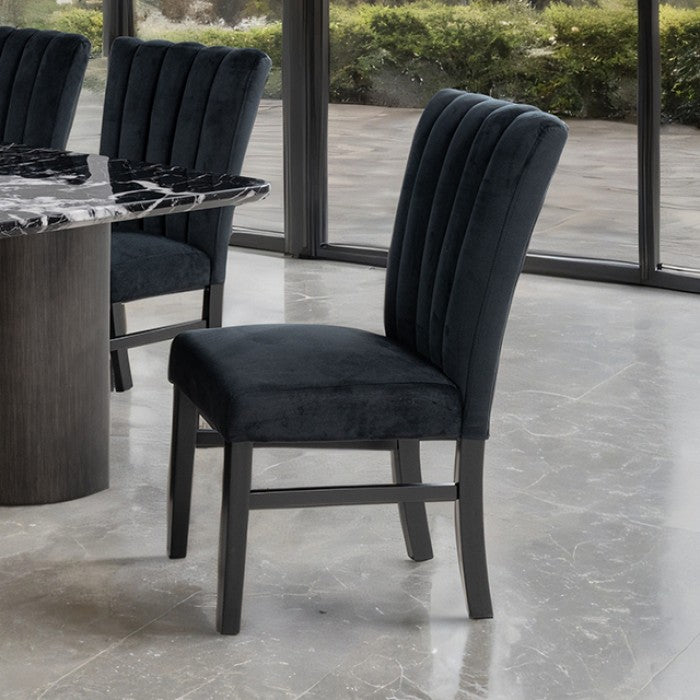 Selsey Black Side Chair Set of 2