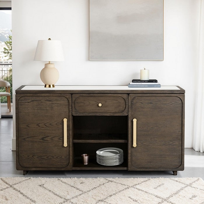 Vellara Dark Walnut Sideboard