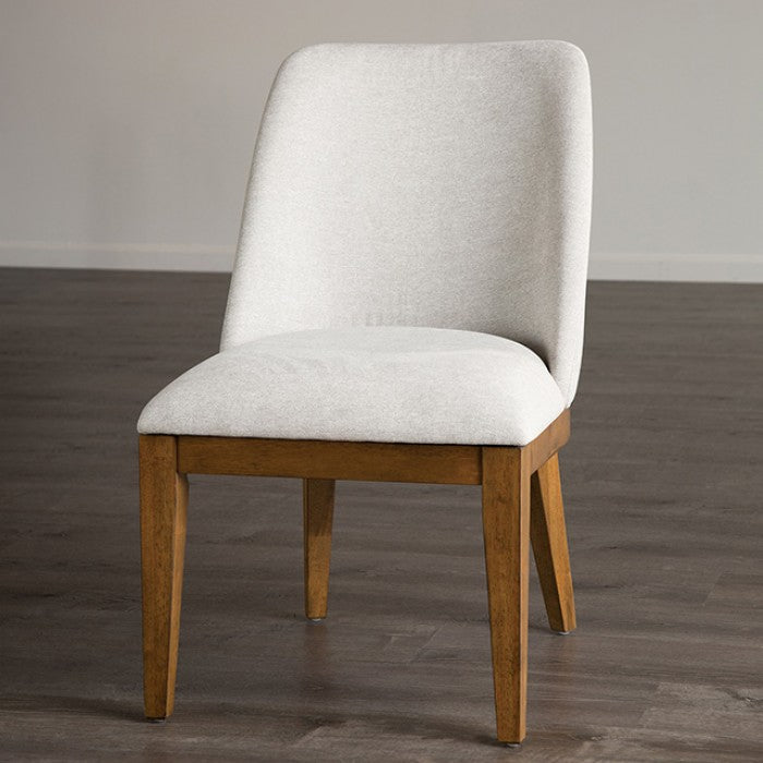 Mandal Chestnut/White Set of 2 by Furniture of America at Eve Furniture