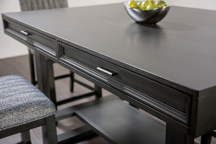 Potton Gray 7-Piece Counter Height Table Set