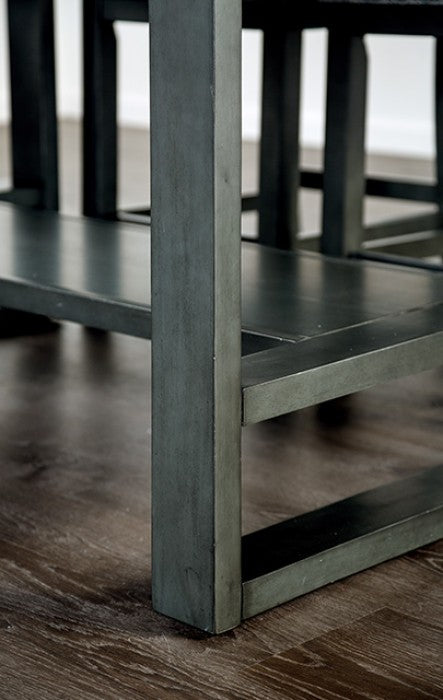 Potton Gray 7-Piece Counter Height Table Set