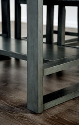 Potton Gray 7-Piece Counter Height Table Set