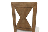 Johannes Rustic Oak Side Chair Set of 2