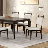 Woolwich Dark Walnut 7-Piece Dining Room Set