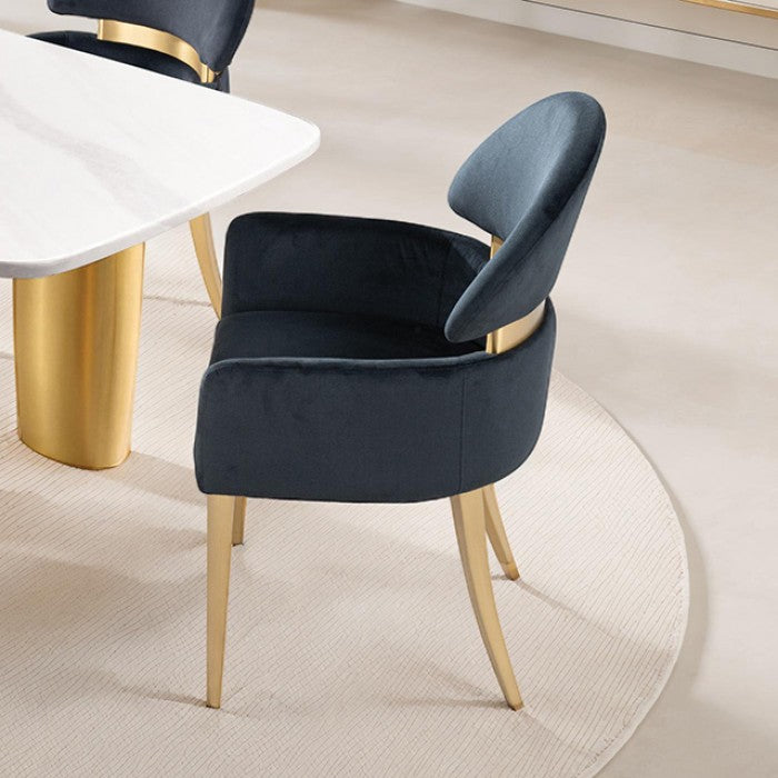 Northall Black Arm Chair Set of 2