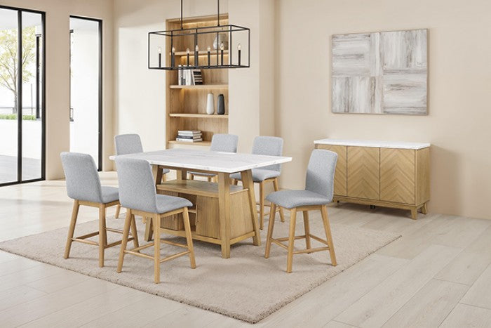 Tangier Natural Counter Height Chair Set of 2