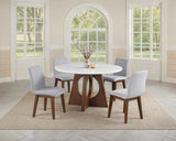 Ostbirk Walnut 5-Piece Dining Room Set