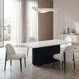 Borden Black/White 5-Piece Dining Room Set