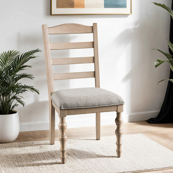 Chesapeake Light White Wash Side Chair Set of 2