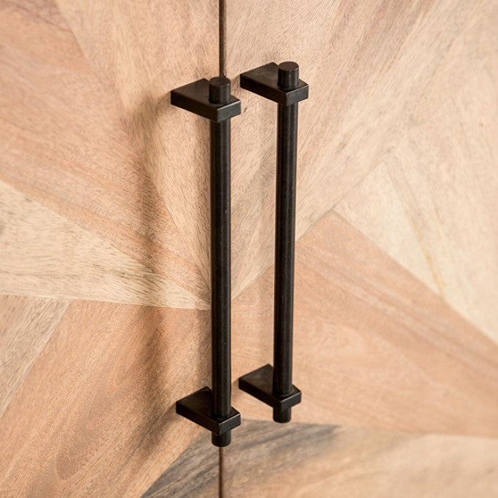 Lakeside Black/Natural Cabinet