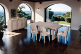Sterling West White Oak 7-Piece Dining Room Set
