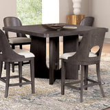 Sterling West Ash Gray 9-Piece Counter Height Set