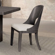 Sterling West Ash Gray Side Chair Set of 2 by Furniture of America at Eve Furniture