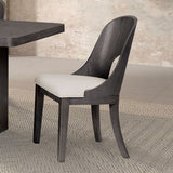 Sterling West Ash Gray Side Chair Set of 2 by Furniture of America at Eve Furniture