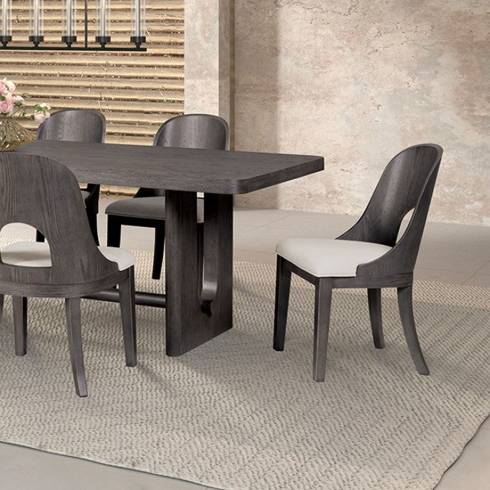 Sterling West Ash Gray 7-Piece Dining Room Set