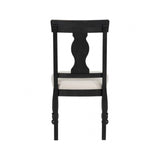 Neue Mills Black Side Chair Set of 2