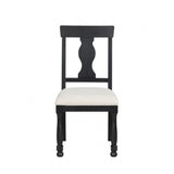 Neue Mills Black Side Chair Set of 2