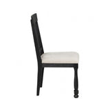 Neue Mills Black Side Chair Set of 2