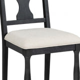 Neue Mills Black Side Chair Set of 2