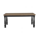 Neue Mills Black 7-Piece Dining Room Set