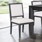 Hatton Cross Weathered Black Side Chair Set of 2
