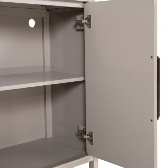 Belize Gray Fog 4 Door Cabinet by Furniture of America at Eve Furniture