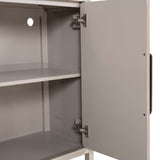 Belize Gray Fog 4 Door Cabinet by Furniture of America at Eve Furniture